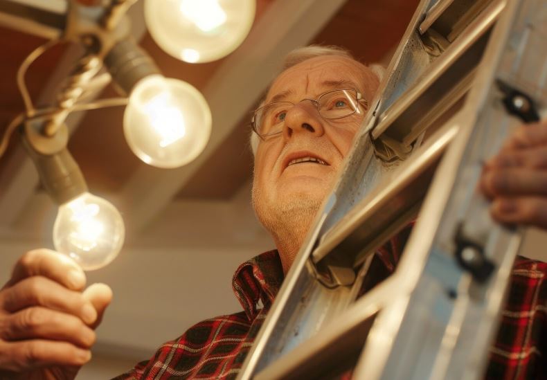 Oświetlenie dla seniora – jak dopasować lampy do potrzeb starzejącego się wzroku?